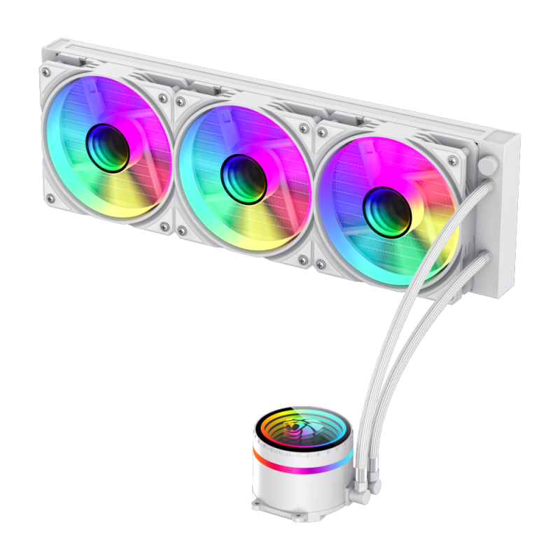GAMEMAX IceBurg 360mm ARGB Water Cooling WH GAMEMAX IceBurg 360mm ARGB Water Cooling WH